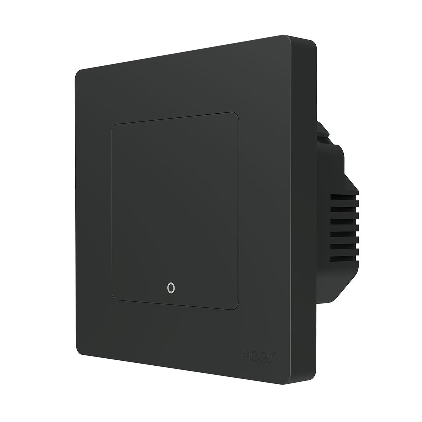 Tuya ZigBee Smart Single-fire Zero-fire Sharing Timing Voice Wall Switch EU Plug, Style: 1 Way (Gray)