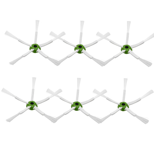 For iRobot i7 i7+ E5 E6 i3 Vacuum Cleaner Accessories 6pcs Pentagonal Side Brush