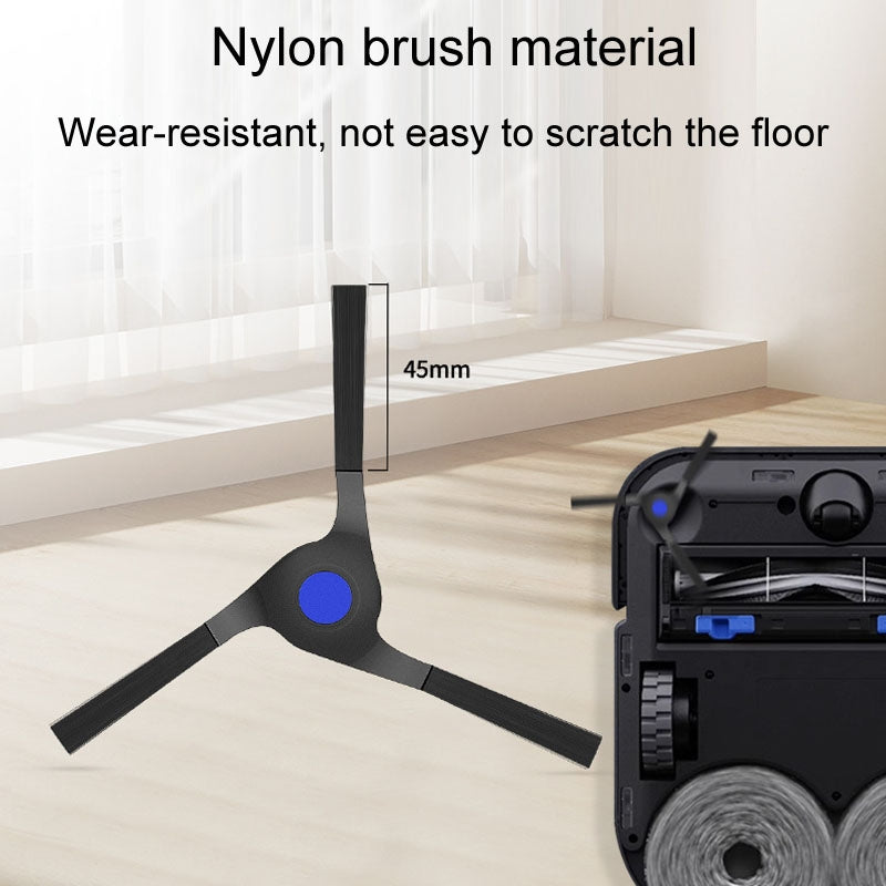 For Ecovacs X2 / X2 Pro Vacuum Cleaner Accessories, Model: Side Brush Black