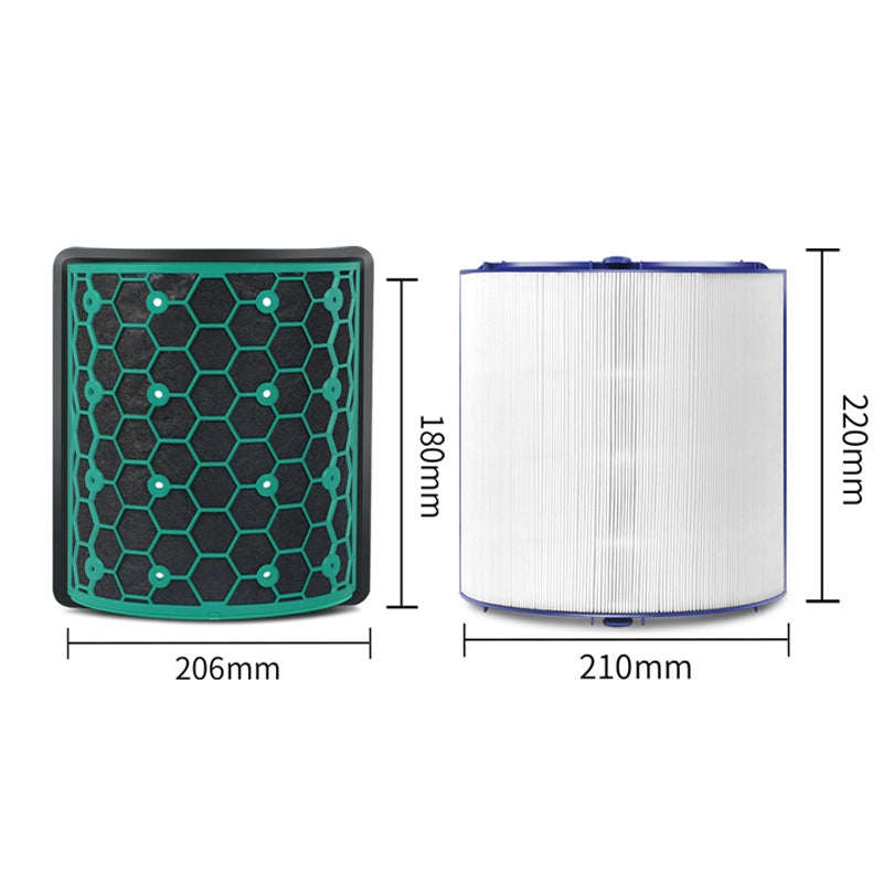 2pcs /Set HEPA Filter For Dyson Air Purifier TP04 / TP05 / TP07, HP04 / HP05 / HP07, DP04 / DP05 / DP07