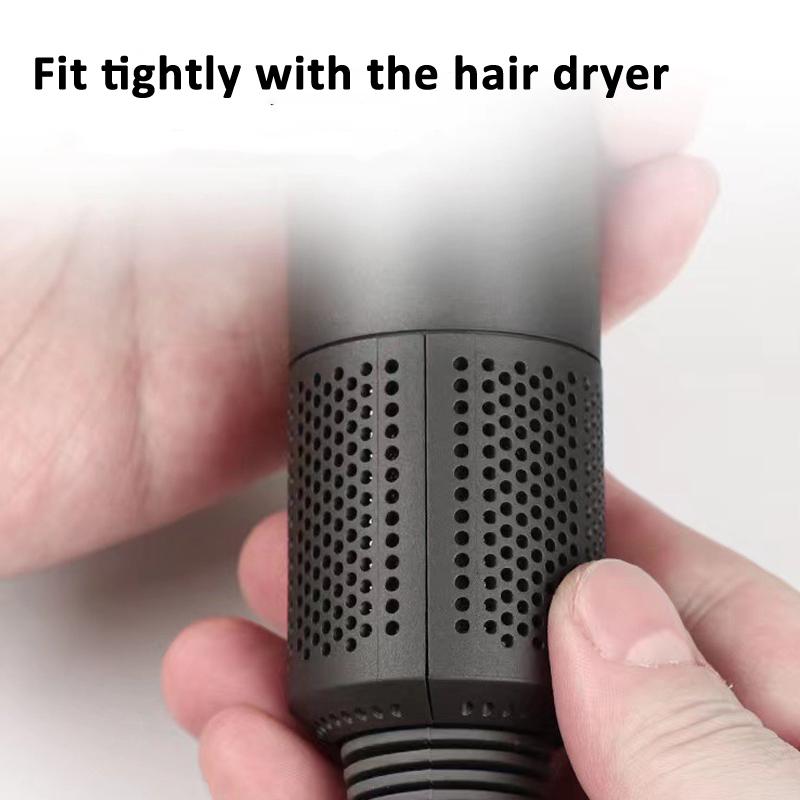 For Dyson HD01 / HD03 / HD08 / HD15 Hair Dryer Open Design Outer Filter Cover Replacement Parts(Silver)