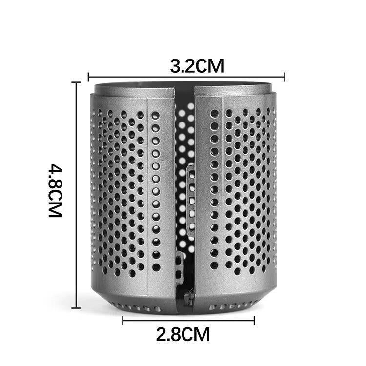 For Dyson HD01 / HD03 / HD08 / HD15 Hair Dryer Open Design Outer Filter Cover Replacement Parts(Silver)