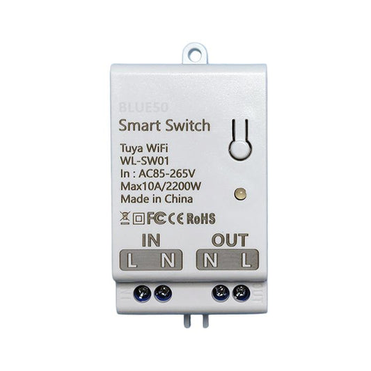 10A  Tuya WiFi Smart Switch Supports Amazon ALEXA/Google HOME Voice Control