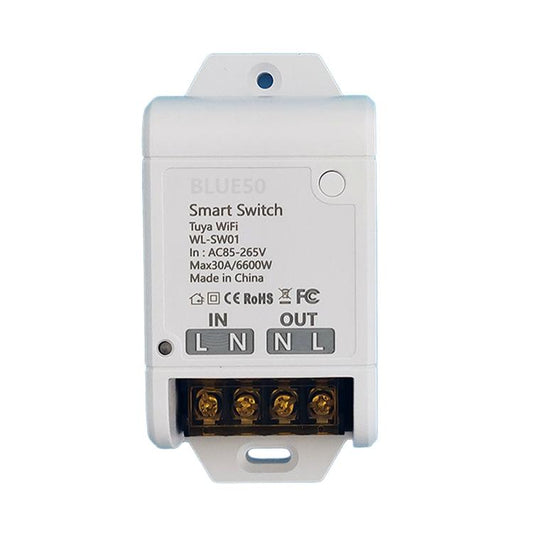 30A  Tuya WiFi Smart Switch Supports Amazon ALEXA/Google HOME Voice Control