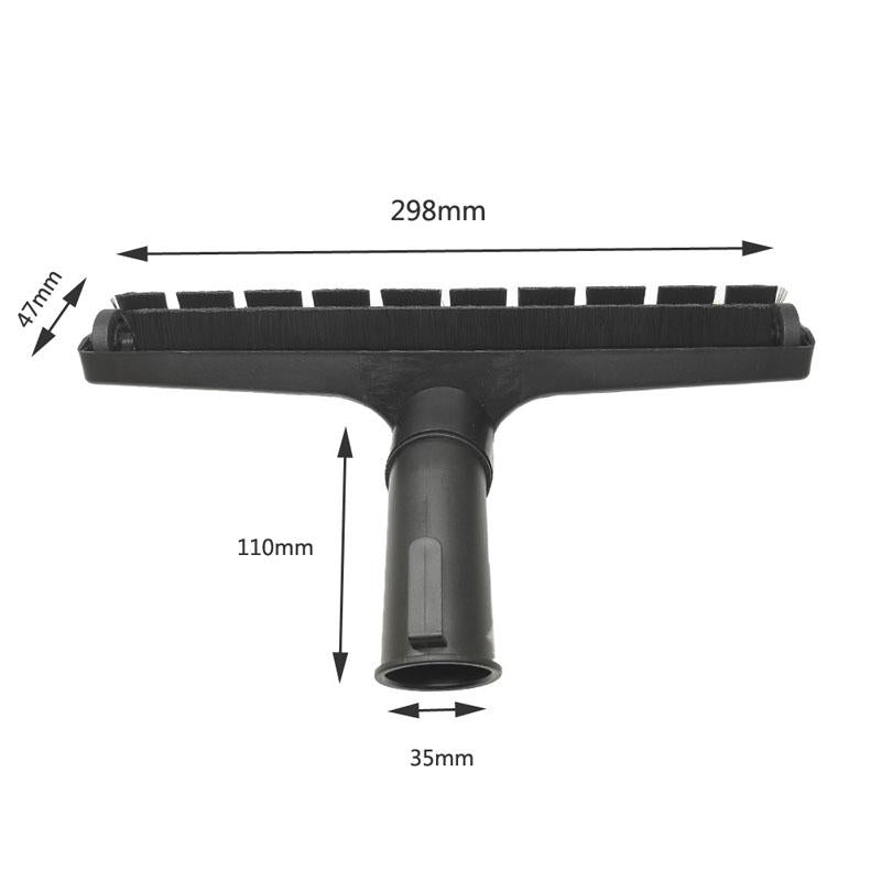 For Karcher NT18 / NT20 / NT30 Vacuum Cleaner Floor Cleaning Brush, Style: Black Brush