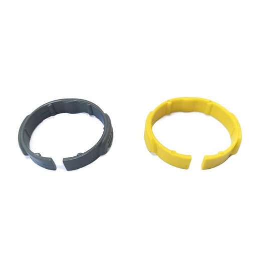 For Karcher NT20 / 30 / WD-WD6 Vacuum Cleaner Replaceable Spare Parts 2.863-012.0, Style: Gray+Yellow Ring