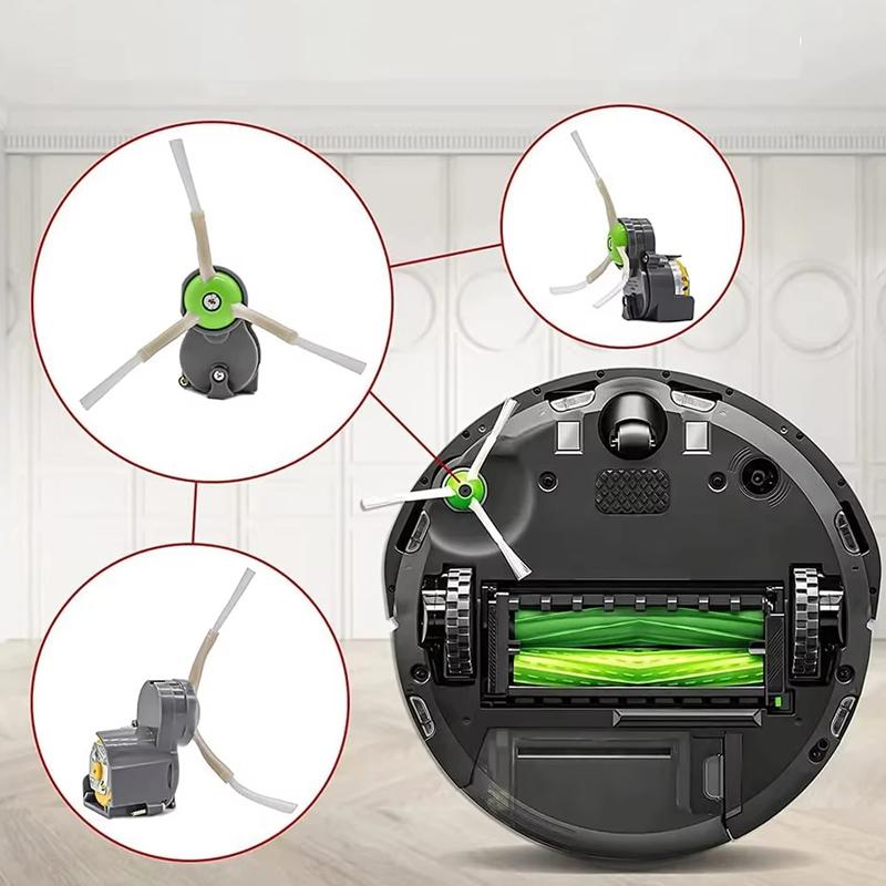 For iRobot Roomba 500 / 600 / 700 Series Side Brush Motor Vacuum Cleaner Replacement Parts(Gray)