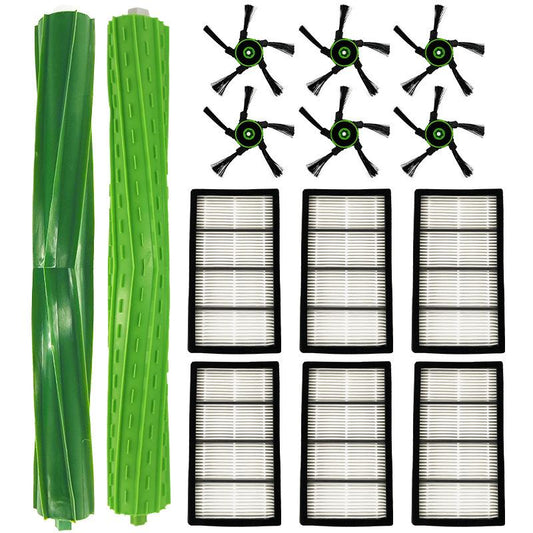 For iRobot Roomba S9 S9+ Vacuum Cleaner Main Brush Side Brush Filter Kit Set 3