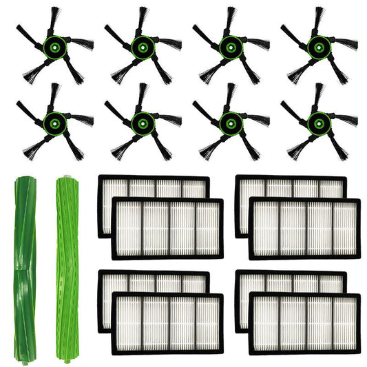 For iRobot Roomba S9 S9+ Vacuum Cleaner Main Brush Side Brush Filter Kit Set 4
