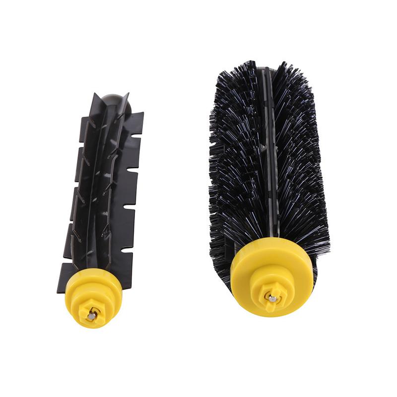 8pcs /Set For IRobot Roomba 700/780 Series Sweeping Robot Accessories 4 HEPA Filter +2 Side Brush +1pair Main Brush(Yellow)