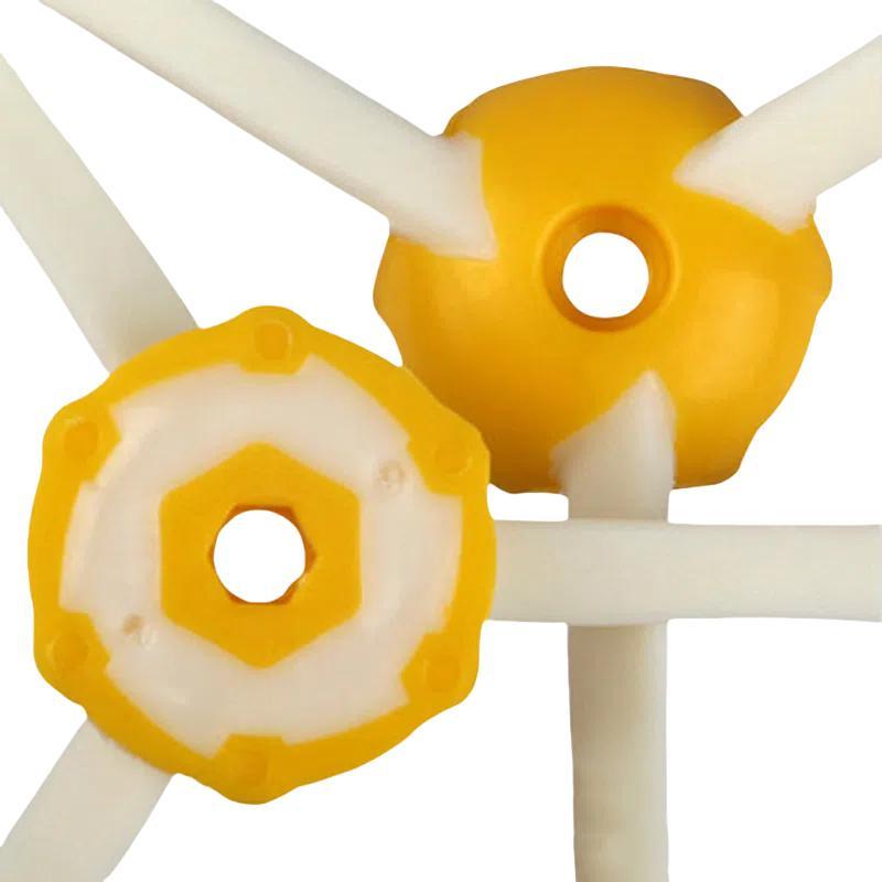 8pcs /Set For IRobot Roomba 700/780 Series Sweeping Robot Accessories 4 HEPA Filter +2 Side Brush +1pair Main Brush(Yellow)