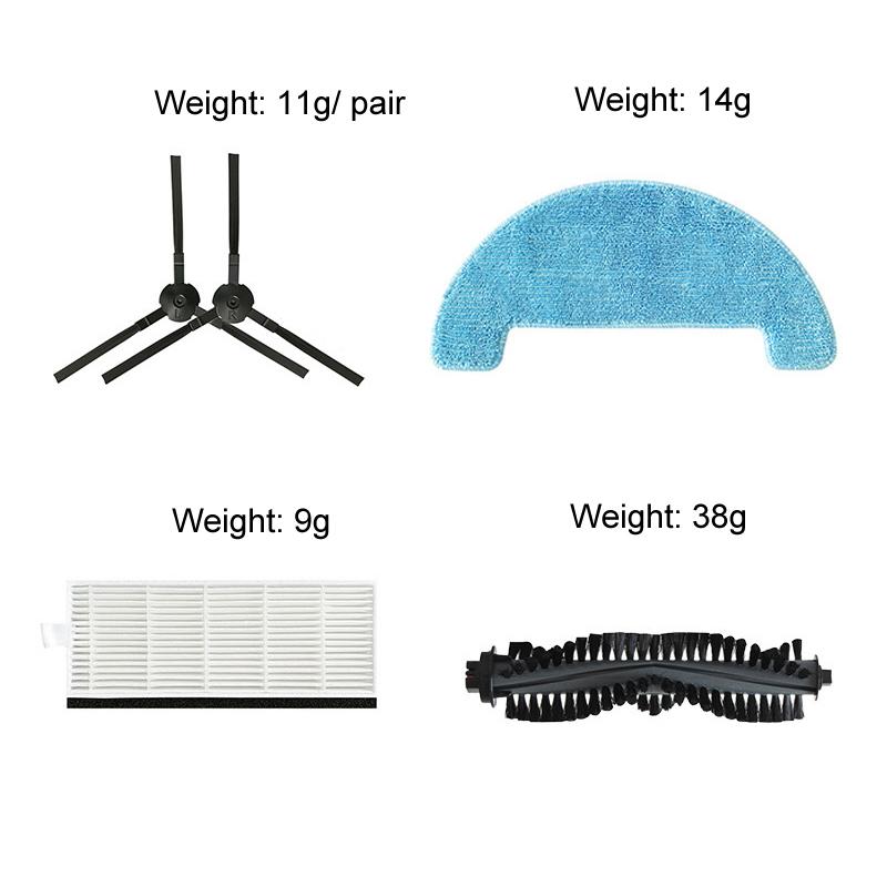 For ILIFE A4S / A40 / ECOVACS CEN550 Sweeping Robot Vacuum Cleaner Accessories Filter (Single)