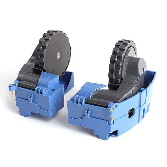 For IRobot Roomba 5/6/7/8/9 Series Walking Wheels Vacuum Cleaner Accessories Left+Right Wheel-Blue