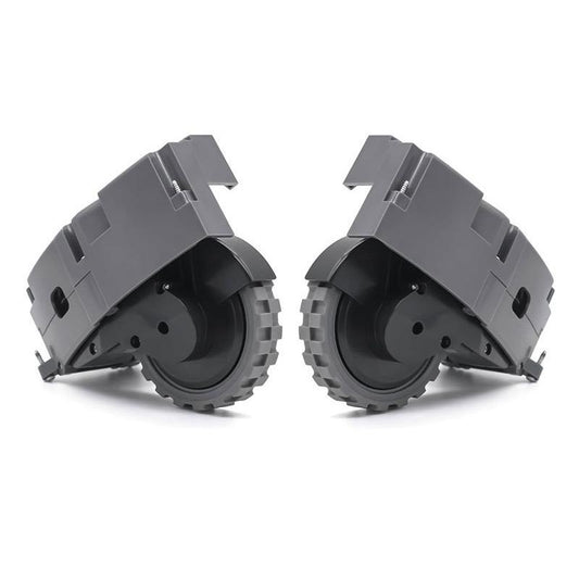 For IRobot Roomba 5/6/7/8/9 Series Walking Wheels Vacuum Cleaner Accessories Left+Right Wheel-Black