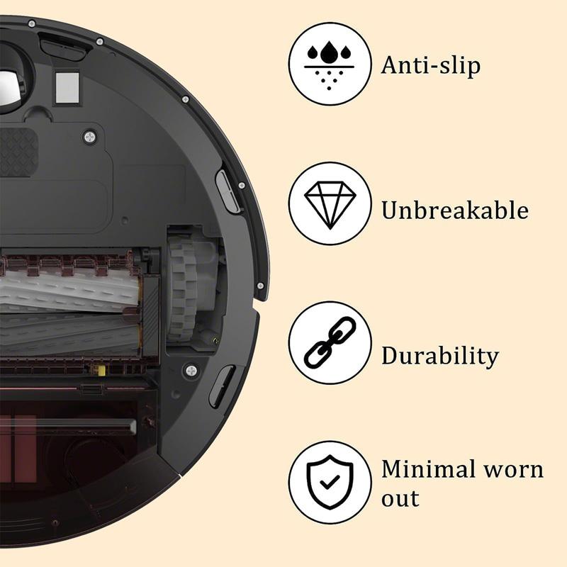 For IRobot Roomba 5/6/7/8/9 Series Walking Wheels Vacuum Cleaner Accessories Right Wheel-Black