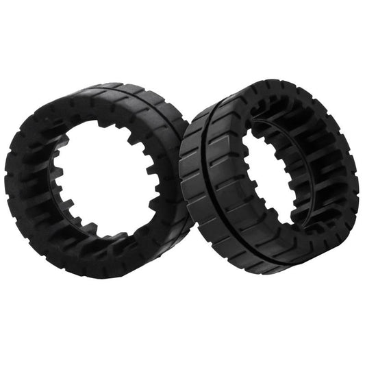 For IRobot Braava Jet M6 Sweeper Vacuum Cleaner Accessories, Style: 1pair Tires