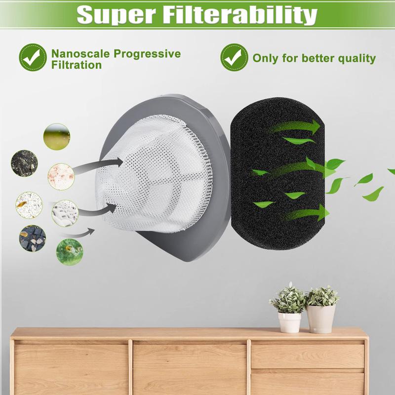 10pcs Sponge For Bissell Bissell 2033 Filter Cartridge Vacuum Cleaner Accessories Hepa Filter Cartridge
