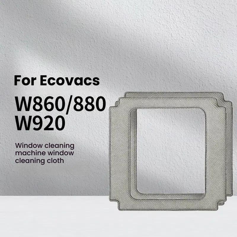 For Ecovacs Winbot W860 / W880 / W920 Window Cleaner Accessories Cleaning Wipe(Gray)