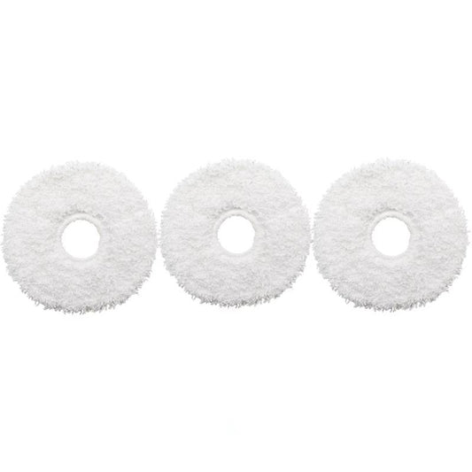 For ECOVACS Deebot T30 Pro / MAX Auto Sweeper Accessories, Spec: 3pcs White Wipes