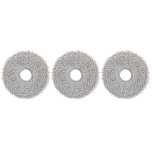 For ECOVACS Deebot T30 Pro / MAX Auto Sweeper Accessories, Spec: 3pcs Chenille Wipes