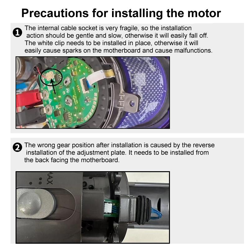 Motor Assembly Repair Part For Dyson V7 No Shell Green 