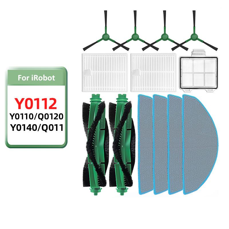 Main Brush For iRobot Roomba Combo Y0110/Q0120/Y0140/Q011 Robot Vacuum & Mop Replacement Parts