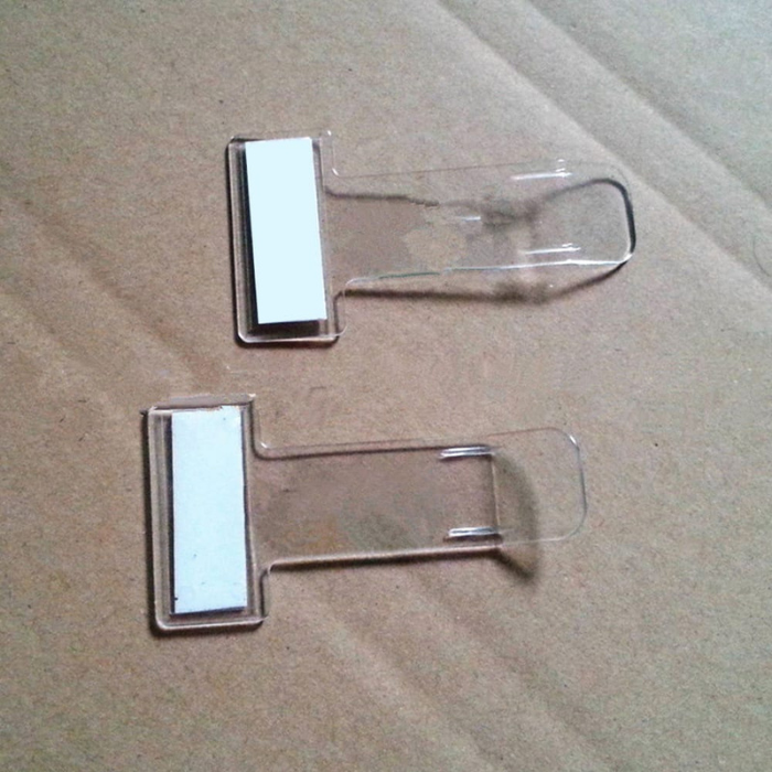 5PCS Transparent Plastic Car Parking Ticket Holder Clips – Windshield Card & Permit Holders