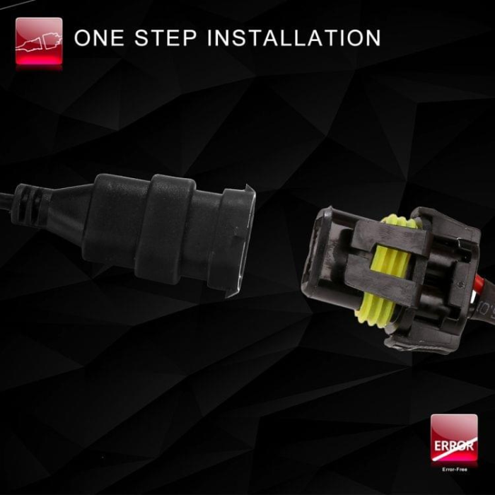 55W 12V DC Slim HID Xenon Ballast – Compatible with H1, H3, H7, H11, 9005, 9006, D2S (Model Dependent)