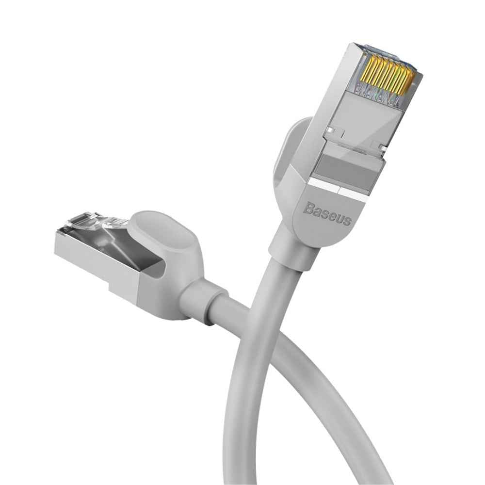 10M Cat 6 RJ45 High Speed Round Gigabit Network Cable - Grey