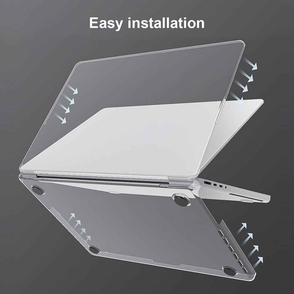 MP-CHC For Macbook Air 15 inch (2025) / (2024) / (2023) A2941 (EU Version) / (US Version) Clear Laptop Case PC Hard Shell
