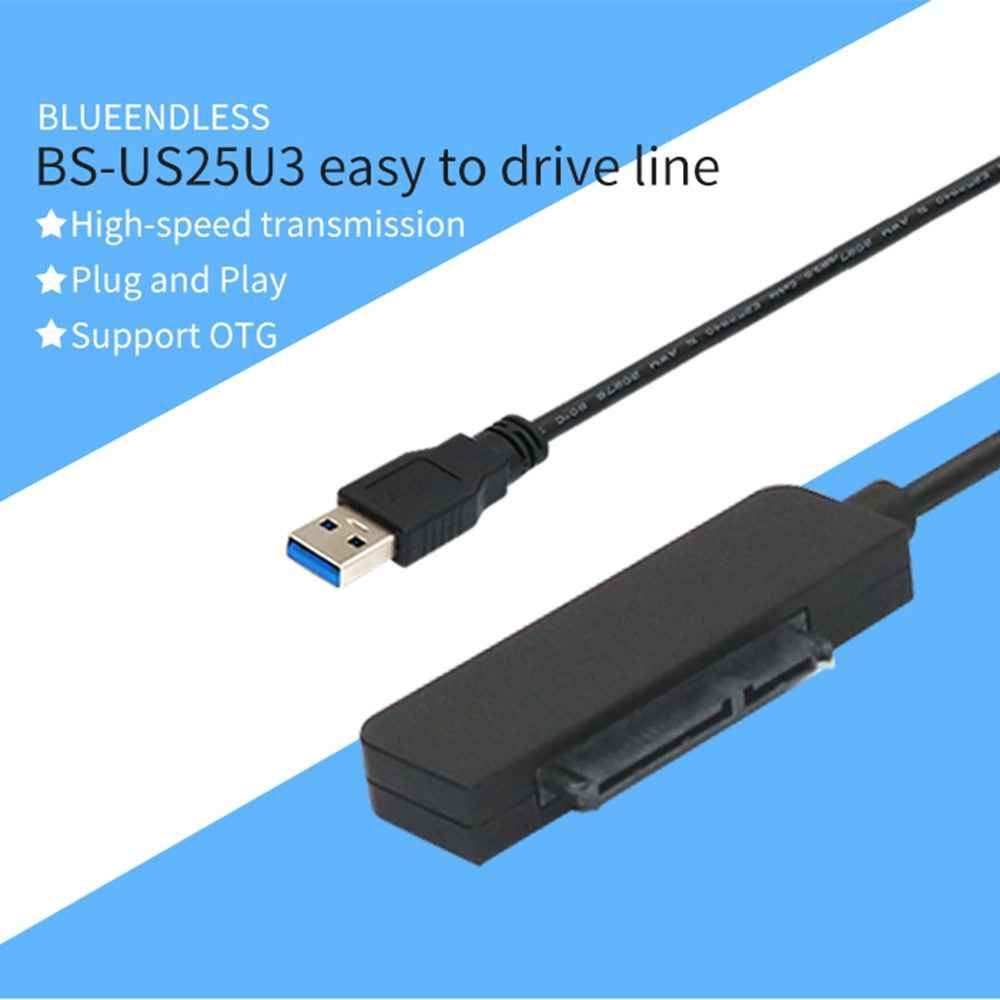 US25 USB SATA 3 Cable SATA to USB 3.0 OTG Adapter Support 2.5 inch External Hard Drive HDD SSD Case