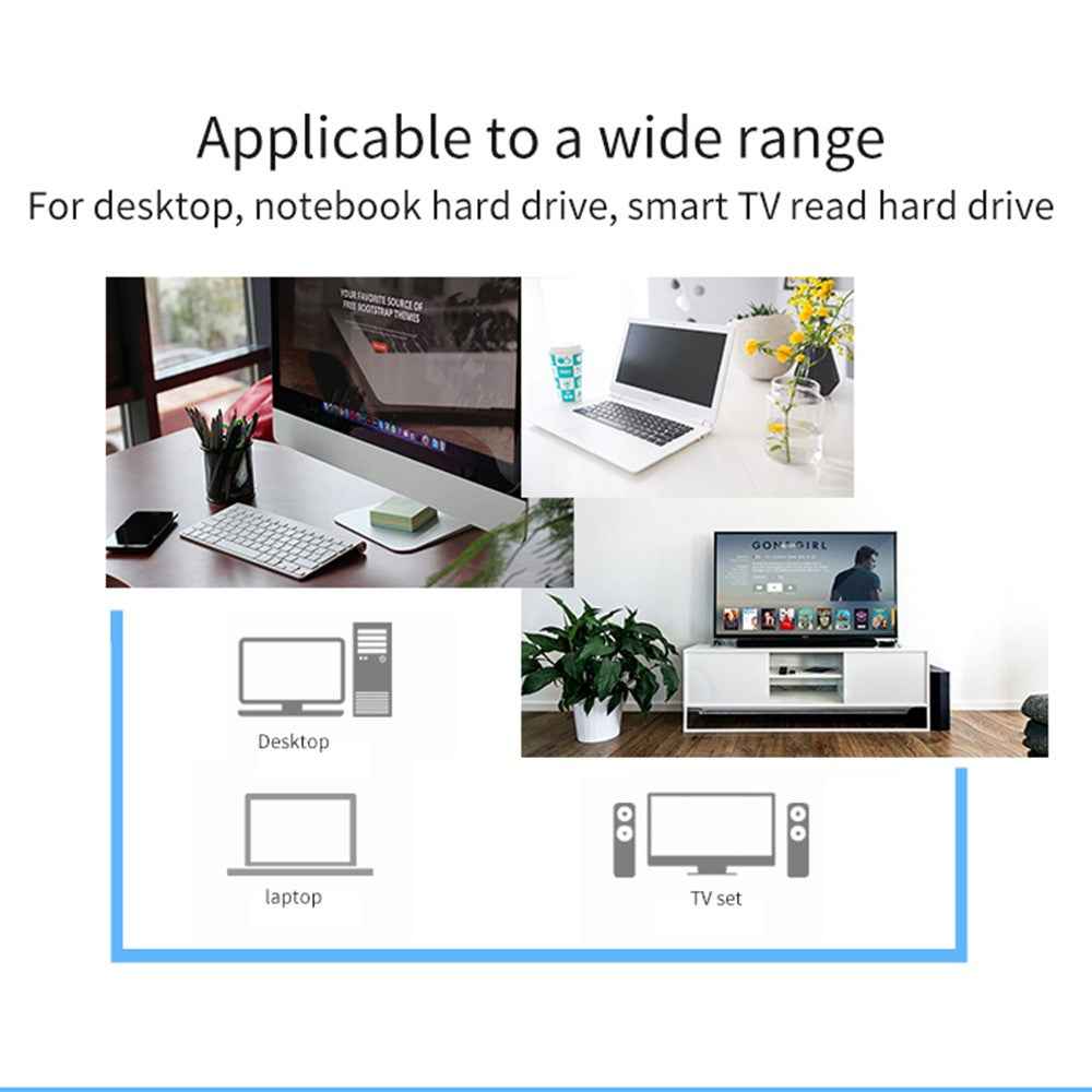 US25 USB SATA 3 Cable SATA to USB 3.0 OTG Adapter Support 2.5 inch External Hard Drive HDD SSD Case