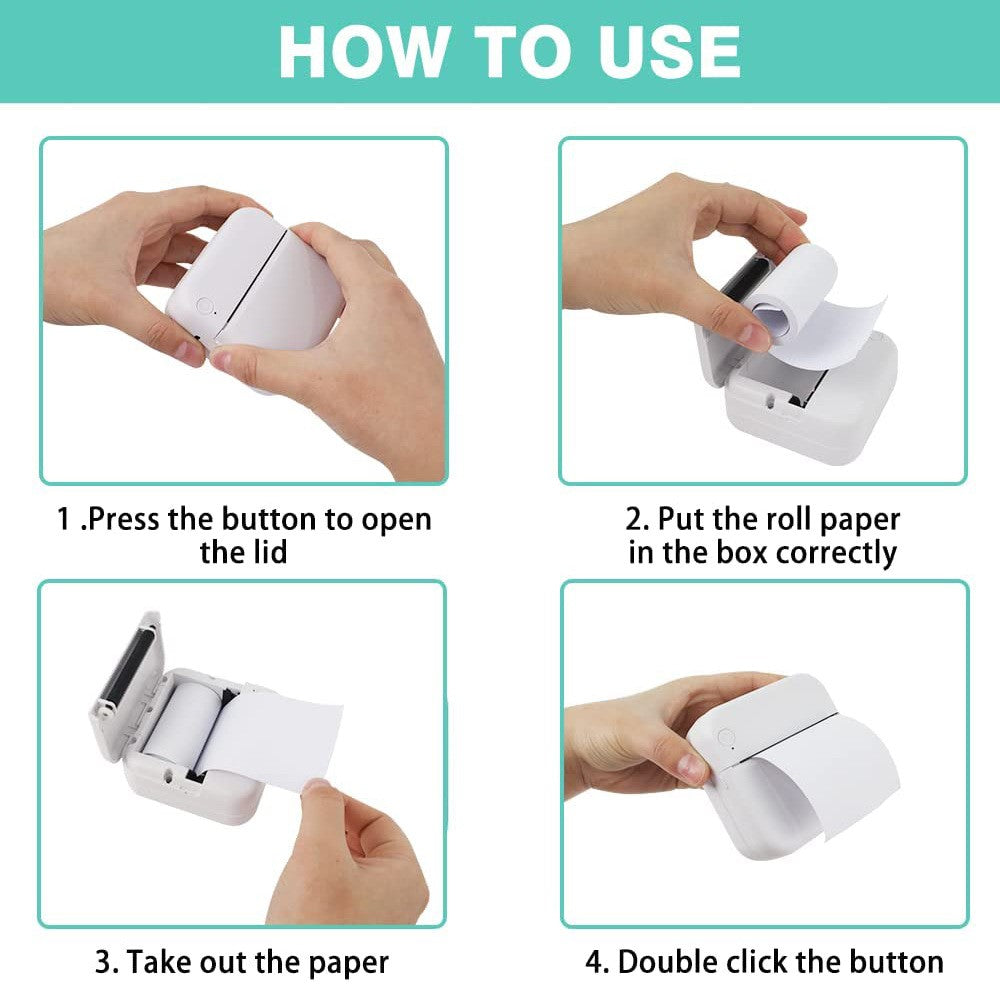 C27-Portable-Thermal-Printer-for-Students-Bluetooth-compatible-Wrong-Question-Printing-Device,-Standard-Version