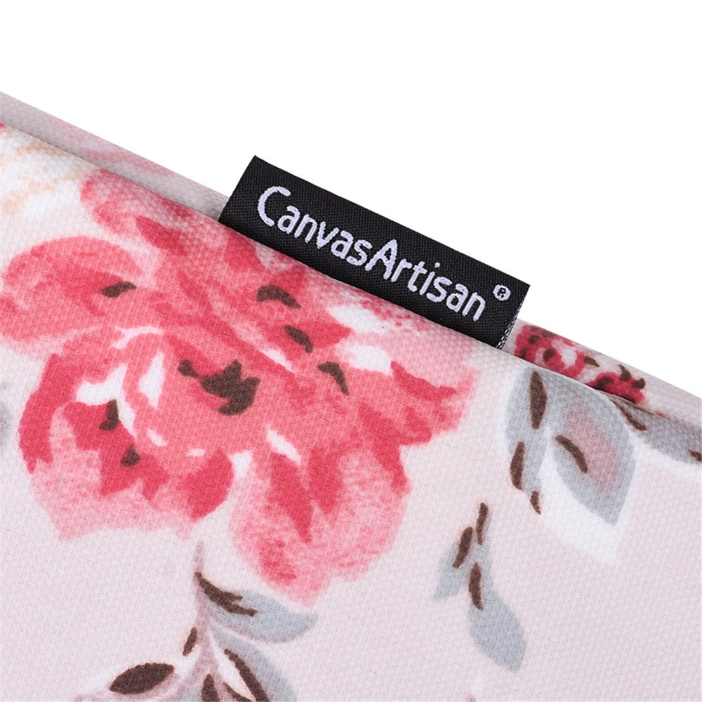 H10-T0121-Notebook-PC-Carrying-Case-Watercolor-Flower-Pattern-Protective-Laptop-Sleeve-with-Small-Bag-White/for-12-inch-Laptop