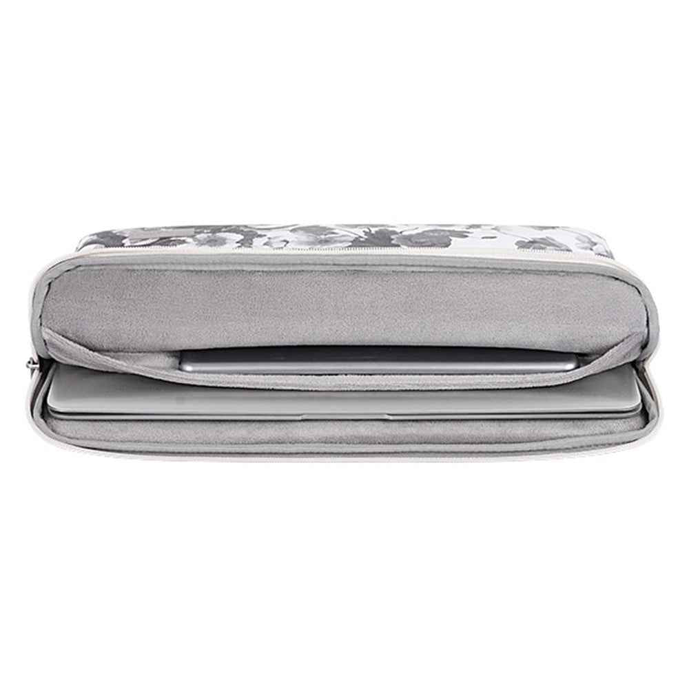 G1-01 Digital Printing Flower Pattern Sleeve Bag for 12 inch Laptops Anti-scratch Shockproof Carry Case