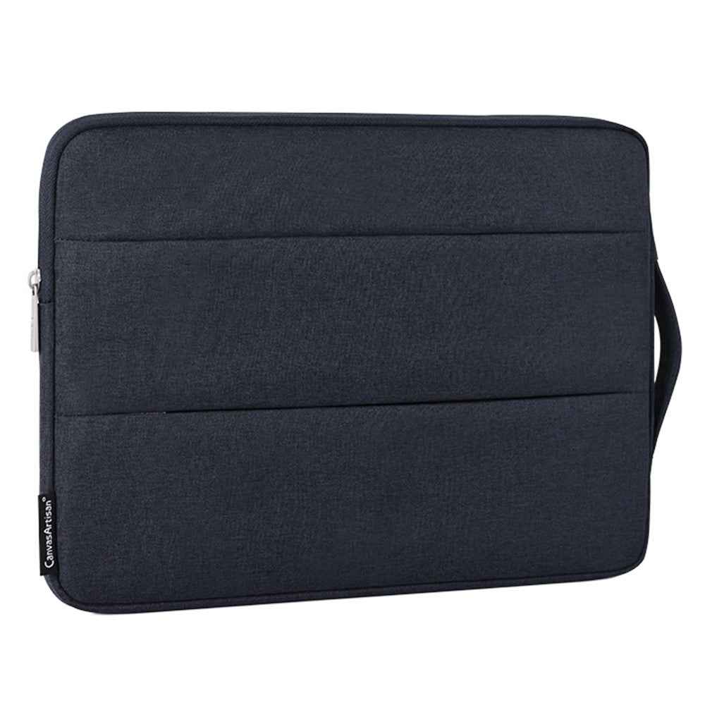 L25-88 Anti-Scratch Carry Case for 12 inch Laptops Shockproof Slim Case Notebook Sleeve Bag with Dual Pouch/Handle Strap - Blue