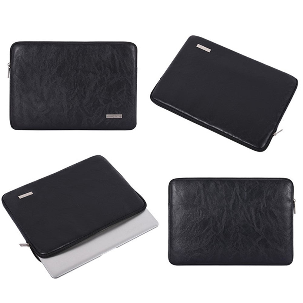 -L38-T0311-PU-Leather-Carrying-Case-for-12-inch-Portable-Sleeve-Bag-Laptops-Anti-Scratch-Slim-Case-with-Small-Bag-Black