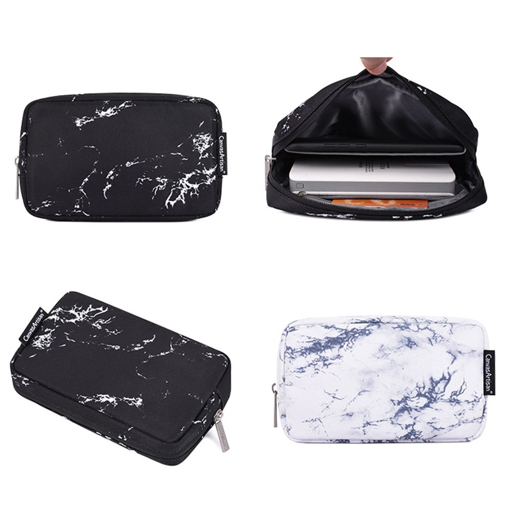 H32-T0111-Marble-Pattern-Waterproof-Sleeve-Bag-for-11-inch-Laptops-Anti-Scratch-Carry-Case-Notebook-Portable-Slim-Case-with-Small-Bag-White