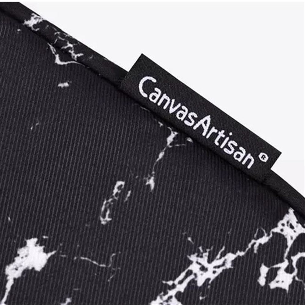 H32-T0121-Marble-Pattern-Zipper-Closure-Laptop-Carrying-Bag-Notebook-Protective-Sleeve-with-Small-Bag-Black/for-13-inch-Laptop