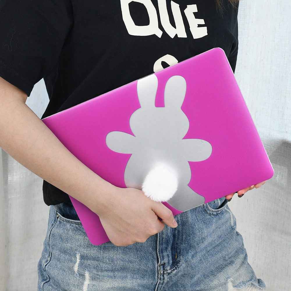 DIY Laptop Case for MacBook Pro 16 inch (2026) / (2025) / (2024) / (2023) / (2021) Hard PC Protective Cover - Rabbit