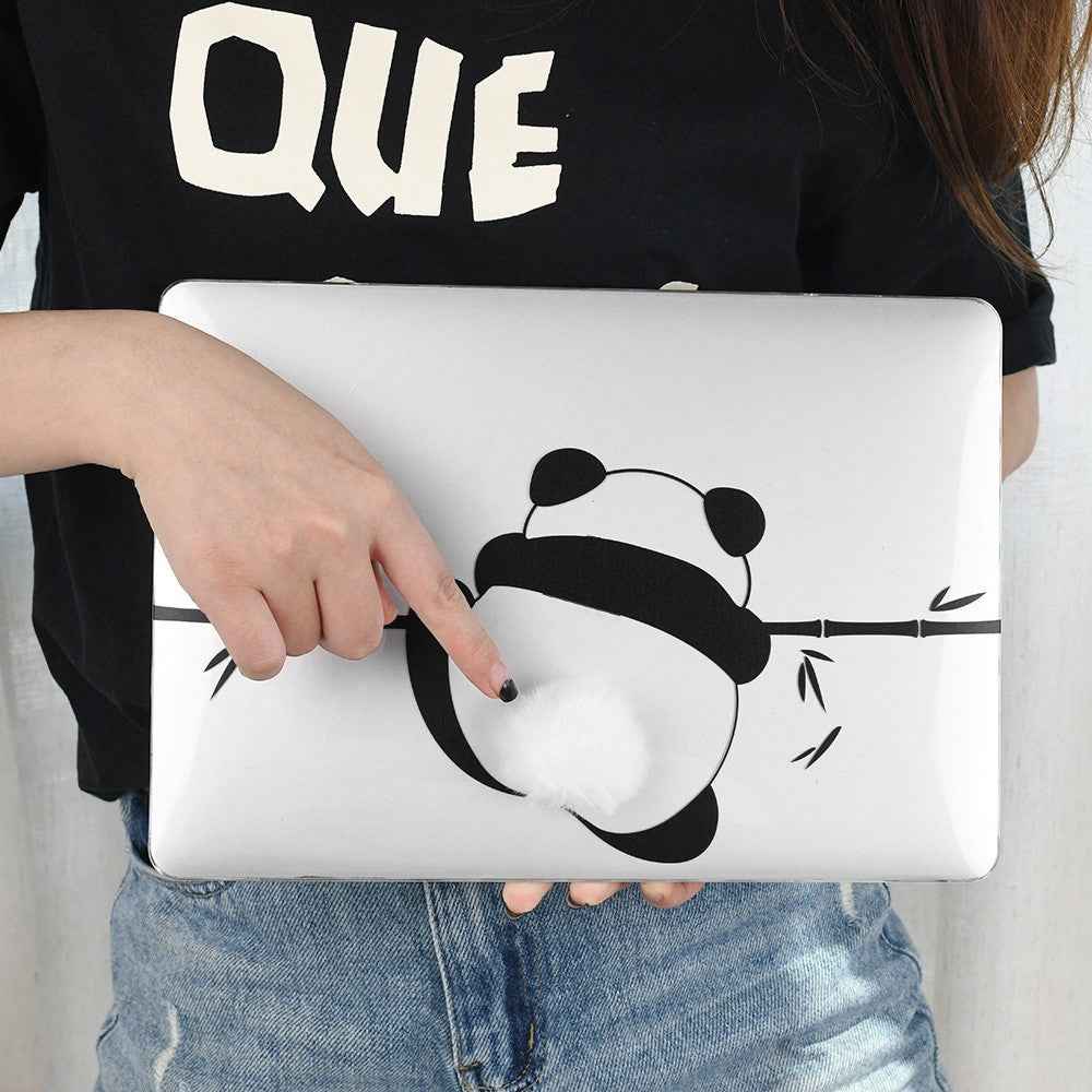 DIY Laptop Case for MacBook Pro 14 inch (2026) / (2025) / (2024) / (2023) / (2022) / (2021) Hard PC Protective Cover - Panda