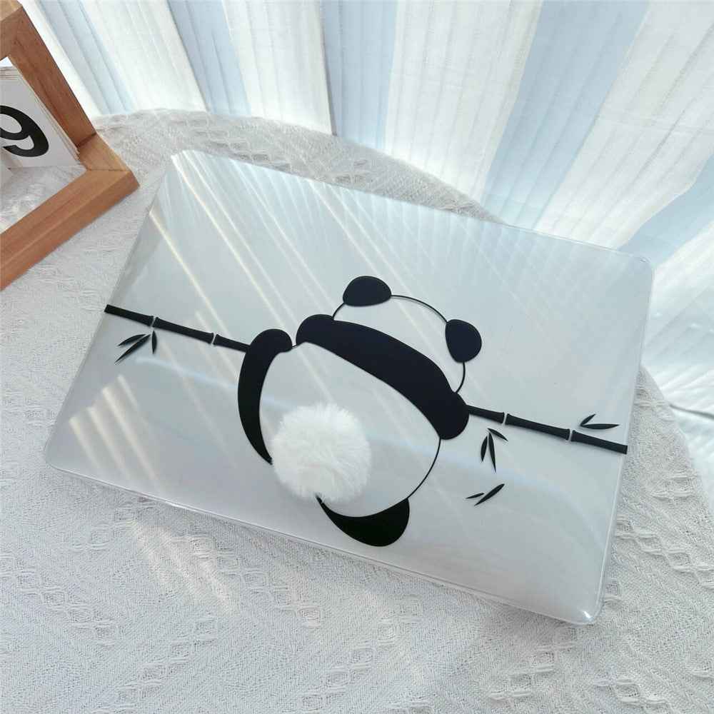 DIY Laptop Case for MacBook Pro 14 inch (2026) / (2025) / (2024) / (2023) / (2022) / (2021) Hard PC Protective Cover - Panda