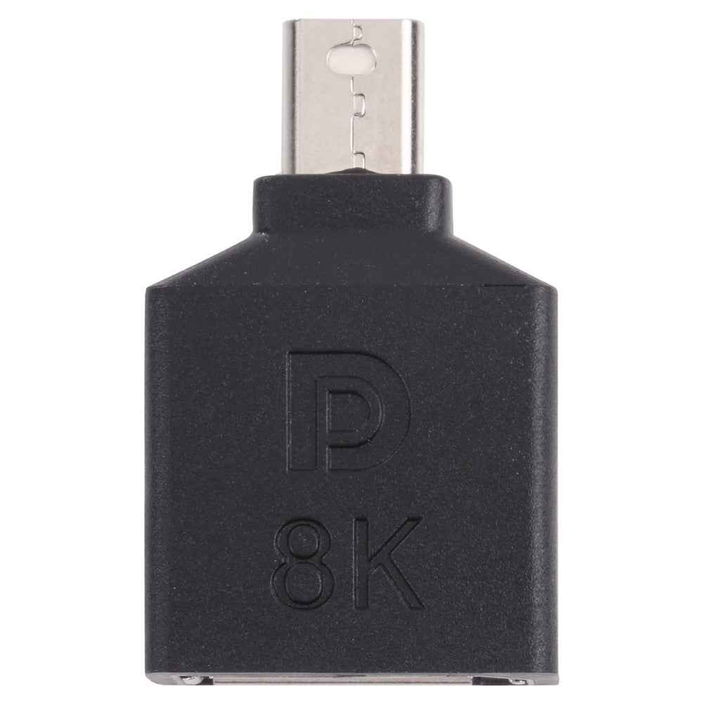 DP1.4 8K Mini DisplayPort Male to DisplayPort Female HDR Image Video Converter Adapter
