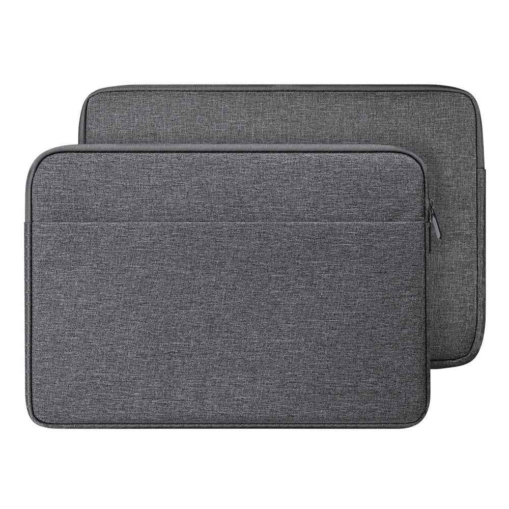 14-15.4 Inch Laptop Bag Waterproof Horizontal Notebook Pouch - Dark Grey