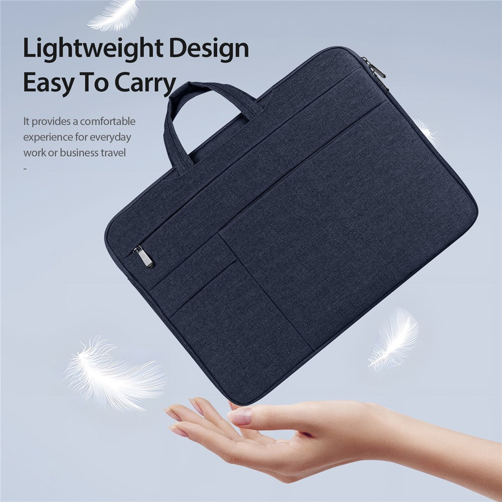 13-13.9-inch-Laptop-Carrying-Bag-Multi-Pockets-Polyester-Notebook-Handbag-Navy-Blue
