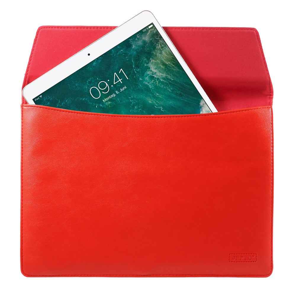Elegant Series Universal Leather Tablet Sleeve Bag for iPad Pro 10.5-inch (2017), Size: 28x19cm - Red