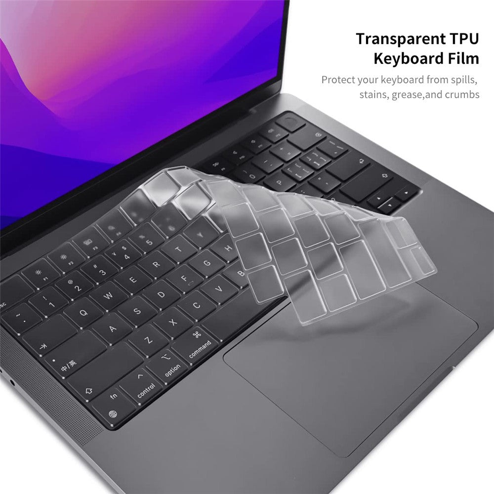 for-MacBook-Air-13-inch-(2026)-A3449-/-(2025)-A3240-/-(2024)-A3113-/-(2022)-A2681-(EU)-Crystal-Laptop-Cover-Grey
