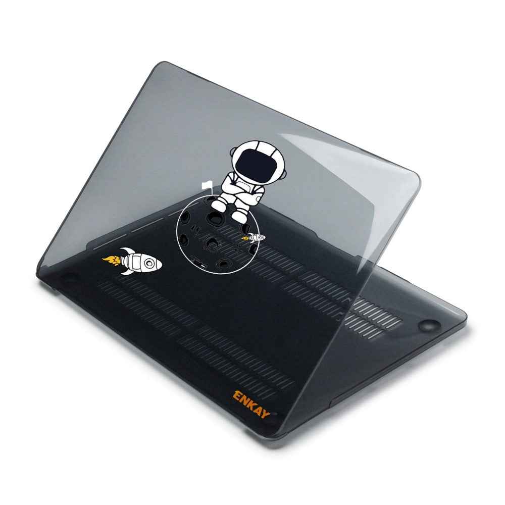 Protective Case for MacBook Pro 15 inch (2016) A1707 / A1990 (US Version) Astronaut Pattern Anti-Drop Case with TPU Keyboard Film + Dust-Proof Plugs - Astronaut No.4
