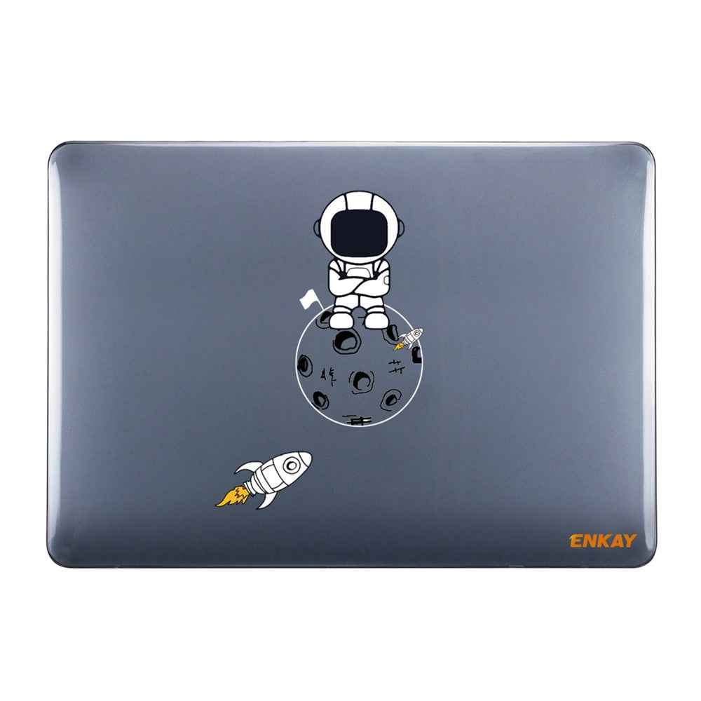 Protective Case for MacBook Pro 15 inch (2016) A1707 / A1990 (US Version) Astronaut Pattern Anti-Drop Case with TPU Keyboard Film + Dust-Proof Plugs - Astronaut No.4
