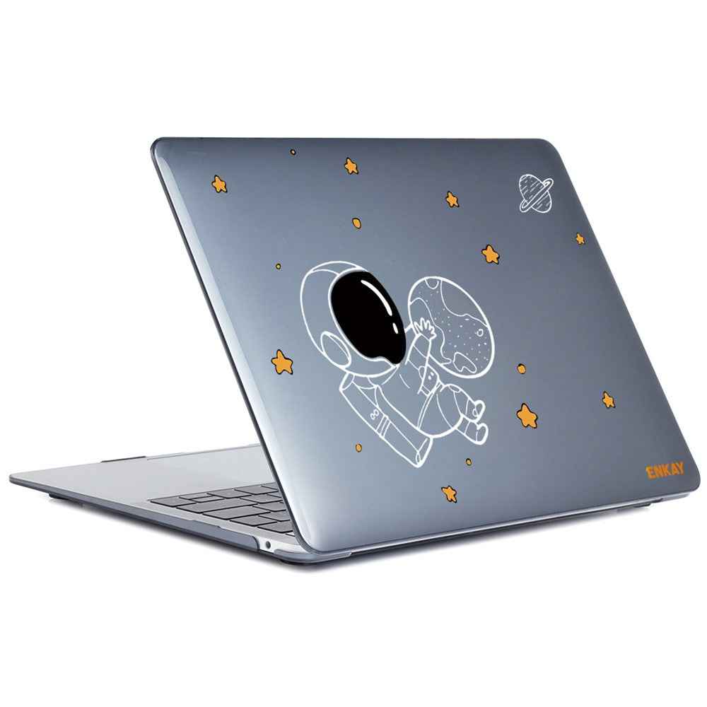 For MacBook Pro 13-inch (2020) A2251 / A2289 / A2338 (EU Version) Protective Cover Astronaut Pattern Laptop Case with TPU Keyboard Film + Anti-dust Plugs - Astronaut No.5